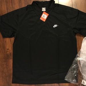 Black Dri-fit Nike Golf Shirt NWT
